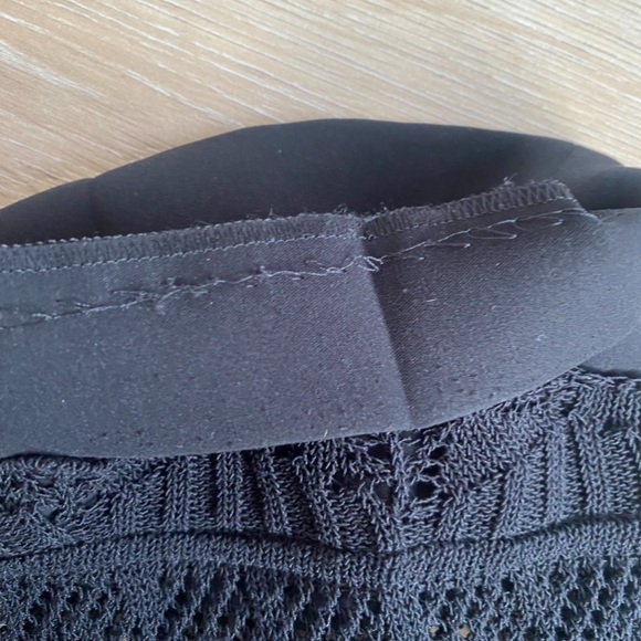 Marc Cain Pants Women's Trouser Crochet Lace Black Straight Size N2 3 - Picture 15 of 16